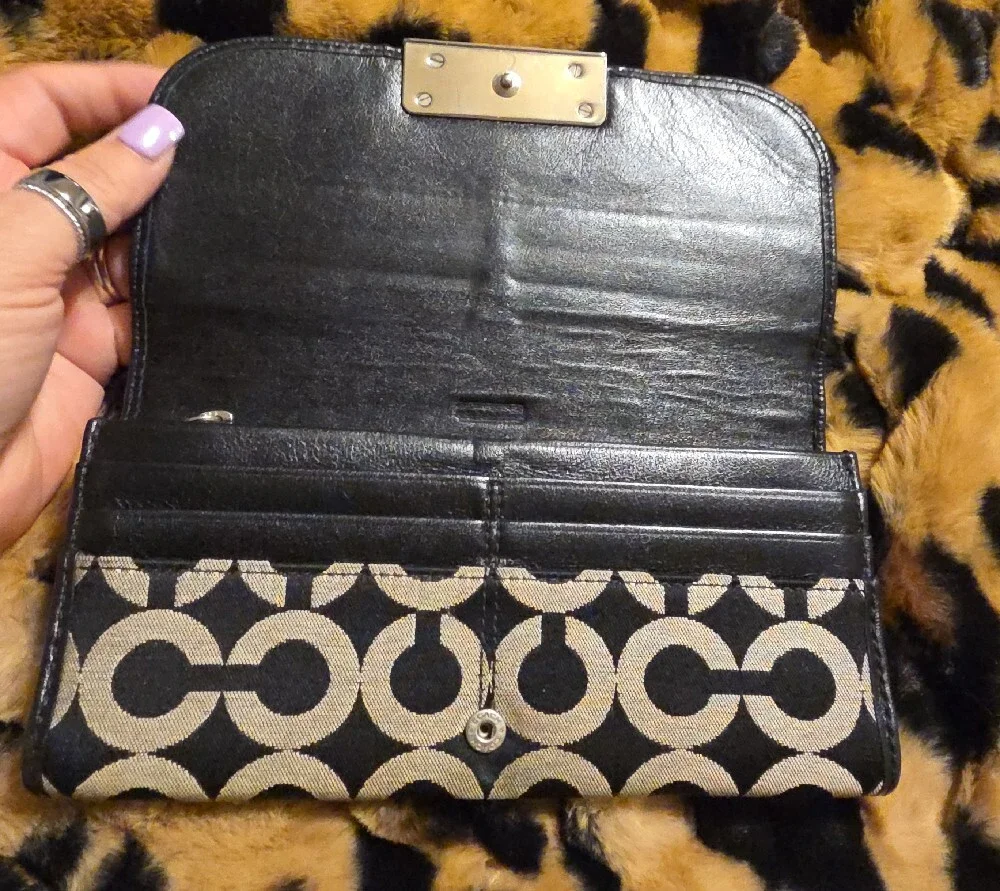 Coach signature jacquard